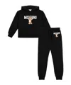 Moschino Teddy-print Tracksuit In Black