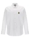 Moschino Teddy Patch Shirt In White