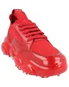 Moschino Teddy Bear Sole Sneakers In Red
