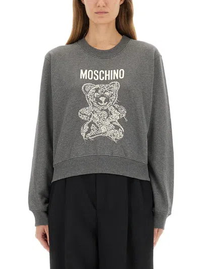 MOSCHINO MOSCHINO TEDDY SWEATSHIRT
