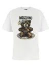 Moschino 'teddy' T-shirt In White
