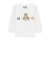 Moschino Teddy T-shirt In White