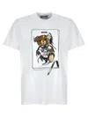 Moschino Teddy Bear Logo T-shirt In White