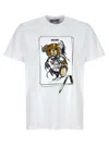 Moschino Teddy Bear Logo T-shirt In White