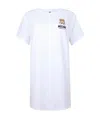 Moschino Teddy Under Bear Print T-shirt In White