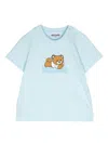 MOSCHINO TEDDYBEAR-MOTIF COTTON T-SHIRT