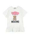 Moschino Teen Toddler Girl T-shirt White Size 6 Cotton, Elastane In White