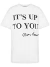 Moschino Text-print T-shirt In White