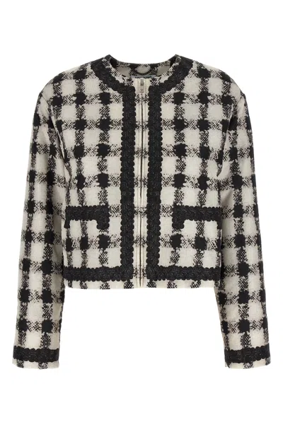 MOSCHINO 'TEXTURE' PRINT JACKET