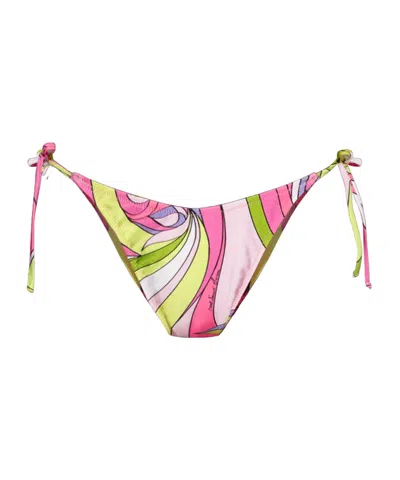 Moschino Tie Bikini Briefs In Multicolor