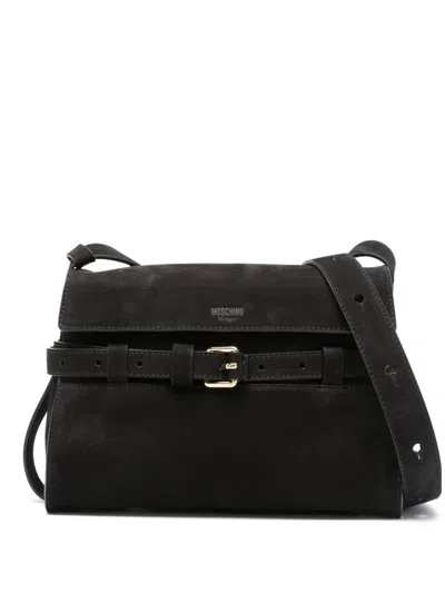 Moschino Tie Me Bag In Black  