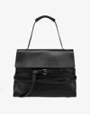 Moschino Tie Me Bag Medium In Black