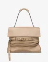 Moschino Tie Me Bag Medium In Sand