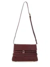 Moschino Couture Bordeaux Shoulder Bag In Burgundy
