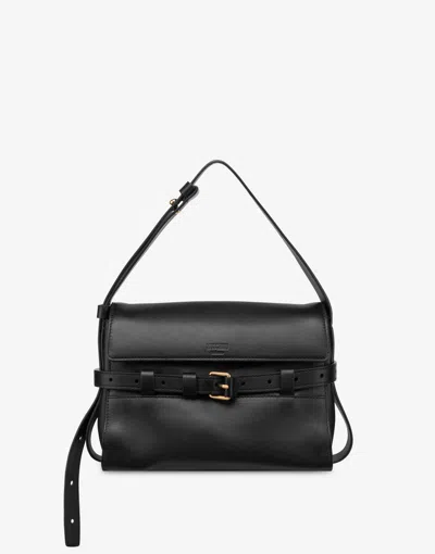 Moschino Tie Me Bag Shoulder In Black