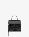 Moschino Tie Me Bag Small In Black
