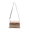 Moschino Belt Detail Rectangular Shoulder Bag In Pink