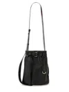 Moschino "tie Me" Bucket Bag In Black