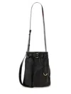 Moschino "tie Me" Bucket Bag In Black