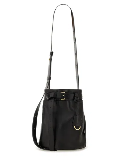 MOSCHINO "TIE ME" BUCKET BAG