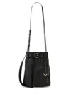 Moschino "tie Me" Bucket Bag In Black