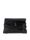 Moschino Tie Me Crossbody Bag In Black