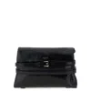 Moschino Tie Me Crossbody Bag In Black