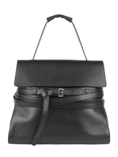 MOSCHINO MOSCHINO TIE ME MEDIUM HANDBAG