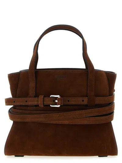 MOSCHINO MOSCHINO 'TIE ME' SMALL HANDBAG