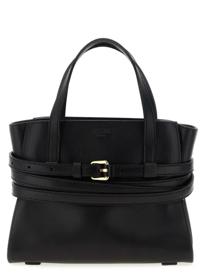MOSCHINO MOSCHINO TIE ME' SMALL HANDBAG