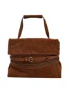 Moschino Versatile Shoulder Bag Adjustable Strap In Brown