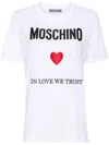 Moschino Item O-neck Short-sleeved T-shirt