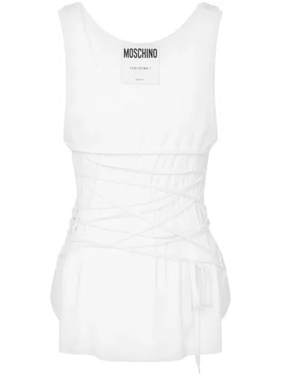 MOSCHINO MOSCHINO TOP WITH PRINT