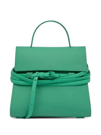 Moschino Top-handle Tote Bag In Green