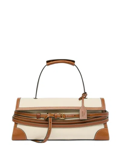 Moschino Top-handle Tote Bag In Brown