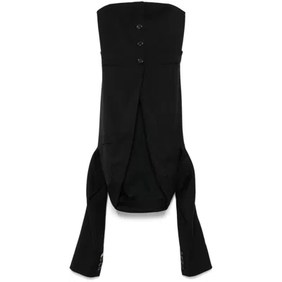 Moschino Tops In Black