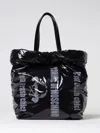 Moschino Trash Bag In Black