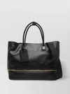 Moschino Tote Bag With Adjustable Strap And Handles