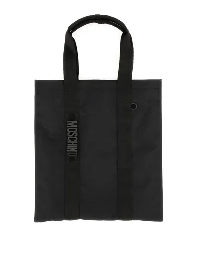 MOSCHINO TOTE BAG WITH LOGO