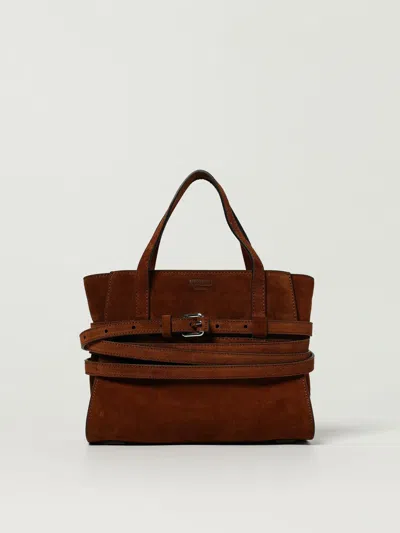 Moschino Tote Bags  Couture Woman Color Brown