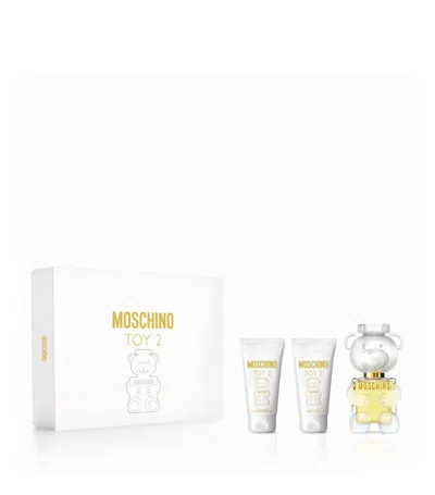 Moschino Toy 2 Eau De Parfum Fragrance Gift Set (50ml) In White