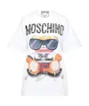 Moschino Toy-bear Print T-shirt In White