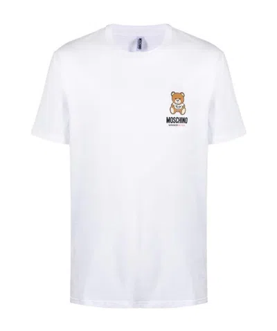 Moschino Toy Bear Short-sleeve T-shirt In White