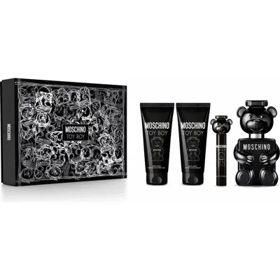 Moschino Toy Boy 4-piece Gift Set $173 Value In Transparent