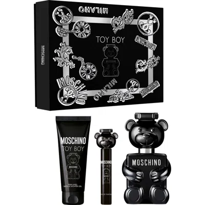 Moschino Toy Boy Eau De Parfum Gift Set $146 Value In Transparent