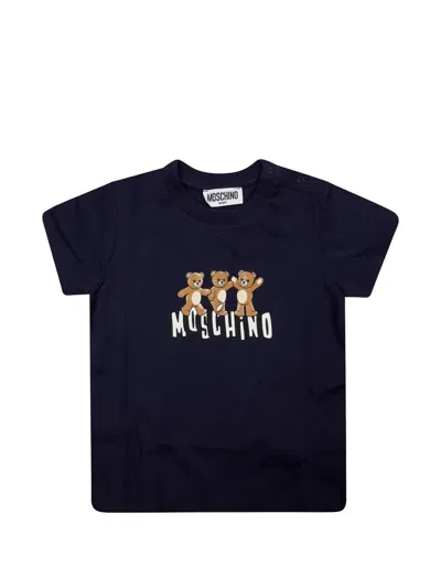Moschino Babies' Toy-graphic T-shirt In Blue