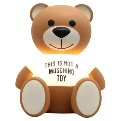 Pre-owned Moschino Toy  Table Lamp Made In Italy In Sand