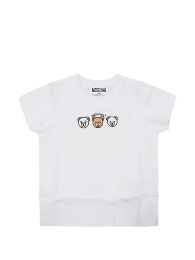 Moschino Babies' Toy-motif T-shirt In White
