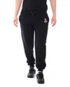 Moschino Teddy Bear-print Tapered Track Pants In Black