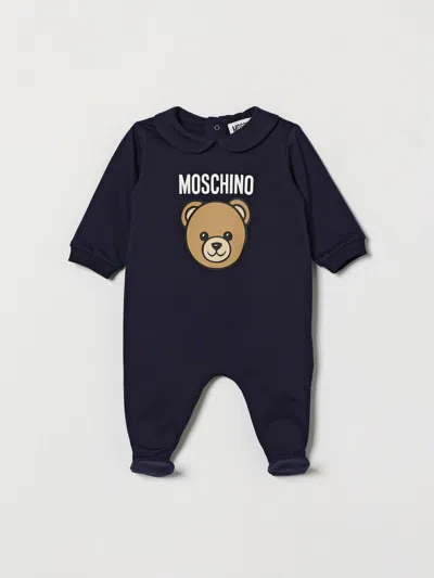 Moschino Babies'  Tracksuit Kids Color Blue In Black